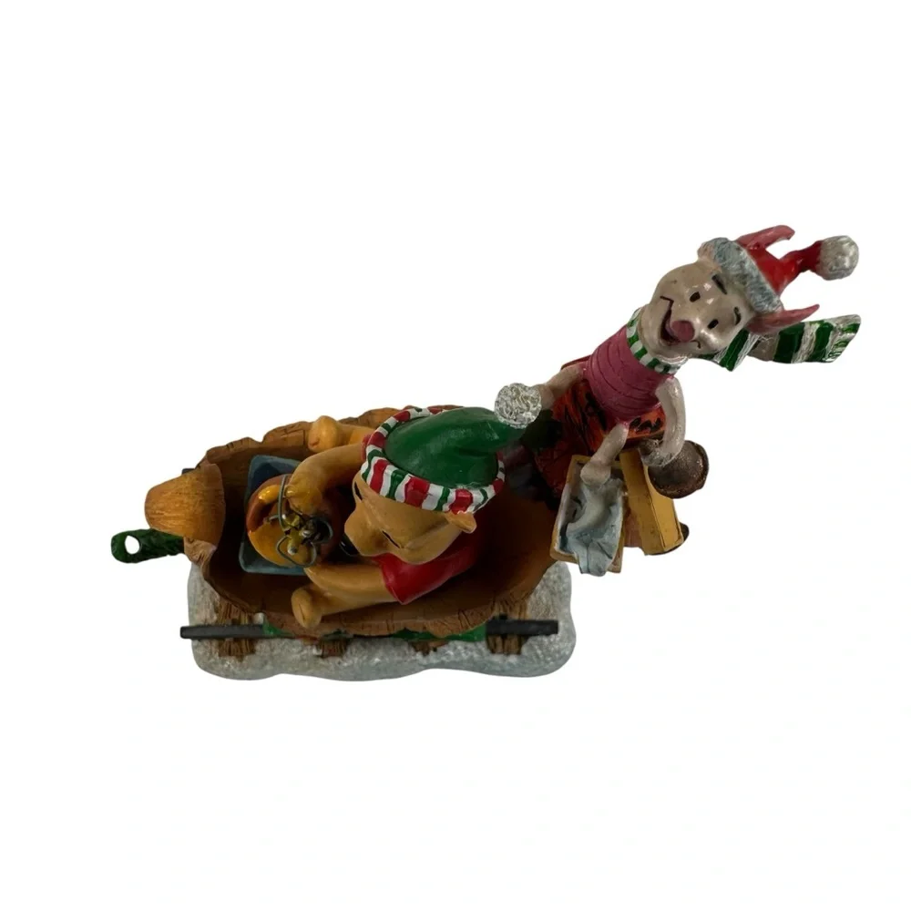 Disney TIgger Holiday Train Engine Danbury Mint Pooh Piglet Christmas READ - Picture 9 of 10